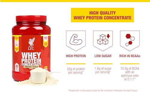 LFC Whey Protein Powder Dutch Chocolate Flavour 908g 15.5g Naturally-Occurring BCAAs Vector Consumer