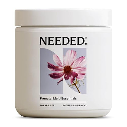Needed. Multivitamin for Prenatal | Prenatal Multi Essentials Capsule- Pregnancy, Breastfeeding Needed.