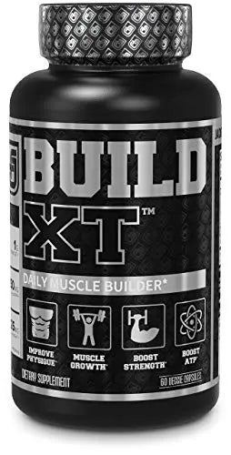 Jacked Factory N.O. XT Nitric Oxide Supplement, Build-XT Muscle Builder, & Androsurge Jacked Factory