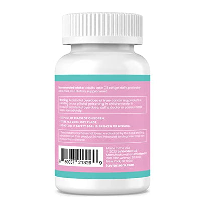 LaVie Prenatal Vitamins with Ginger, DHA, Folic Acid, & Iron - Pregnancy Must Haves for Baby's LaVie