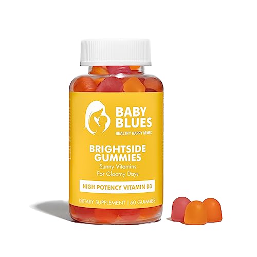 Baby Blues Brightside Gummies - Essential Vitamin D for Prenatal and Postnatal Moms Baby Blues