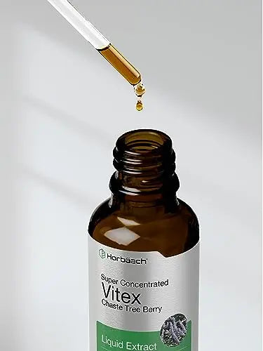 Vitex Berry Chasteberry Extract | 2 fl oz | Super Concentrated | Alcohol Free Chaste Tree Horbäach
