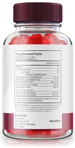 (5 Pack) Ketologenic Keto ACV Gummies Advanced Weight Loss, Ketologenic ACV Gummie NutraRize
