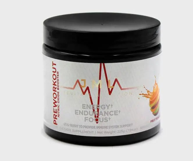 JML PreWorkout Includes GOGI Berry JML LEVITATE NUTRITION