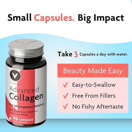 Premium Advanced Collagen Capsules for Menopause and Perimenopause V VitaminiBuy Supplements Australia