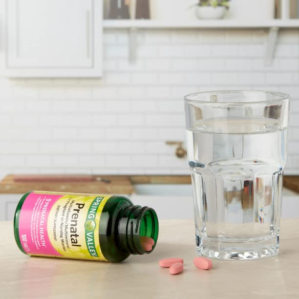 Spring Valley Multimineral Prenatal Multivitamin Tablets Dietary Supplement ME GUSTA SHOP
