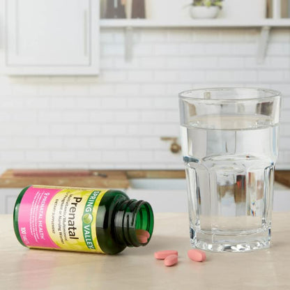 Spring Valley Multimineral Prenatal Multivitamin Tablets Dietary Supplement ME GUSTA SHOP