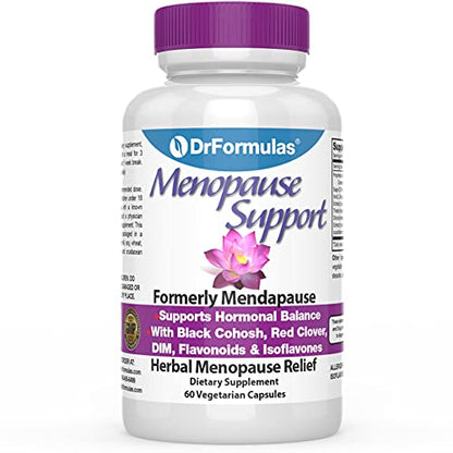 DrFormulas Menopause Supplement for Hot Flashes, Night Sweats Relief, and Support with DIM DrFormulas