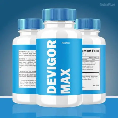 (3 Pack) Devigor Max - Devigor Max Pills for Man, Devigor Max Supplement to Promote NutraRize