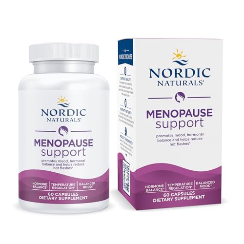 Nordic Naturals Menopause Support -Unflavored - 60 Capsules - Women’s Hormone-Support Supplement Nordic Naturals
