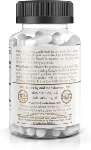 Dub Nutrition Youth - Formula with Acai, Resveratrol, Curcumin, Vitamins A, C, D, E, B12, and CoQ10 - Supports Immunity and Mobility - 90 Capsules Dub Nutrition buy supplements Au