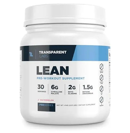 Transparent Labs Lean Watermelon - 30 Servings Transparent Labs