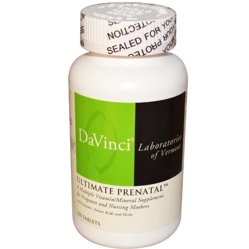 Davinci - Ultimate Prenatal, 150 tablets [Health and Beauty] DaVinci Laboratories of Vermont