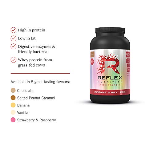 Reflex Nutrition Instant Whey Pro | Whey Protein Powder Shake | High in Protein 80g Reflex Nutrition