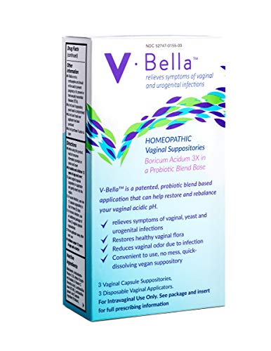 V-Bella Boric Acid + Probiotic Based Vaginal Suppositories- a More Natural Way to Refresh, Balance & Relieve BeBe & BellaBuy Supplements Australia