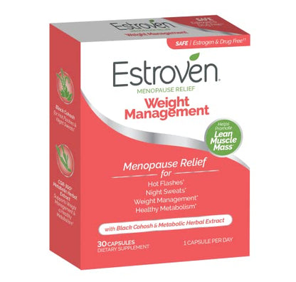 Estroven Weight Management for Menopause Relief - 30 Ct Estroven