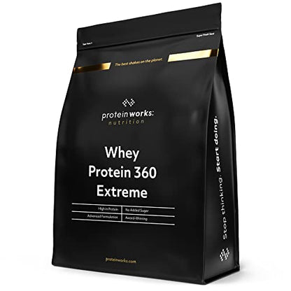 Protein Works - Whey Protein 360 Extreme | Added Vitamins | Premium Whey Shake Protein Works