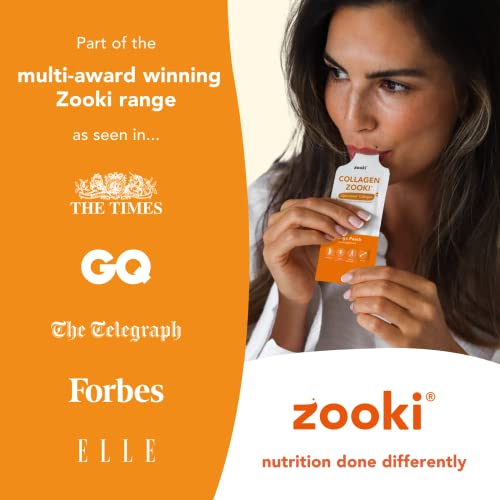 Zooki 5000mg Marine Collagen Liquid Sachets | Hydrolysed Marine Collagen Peptides yourzooki