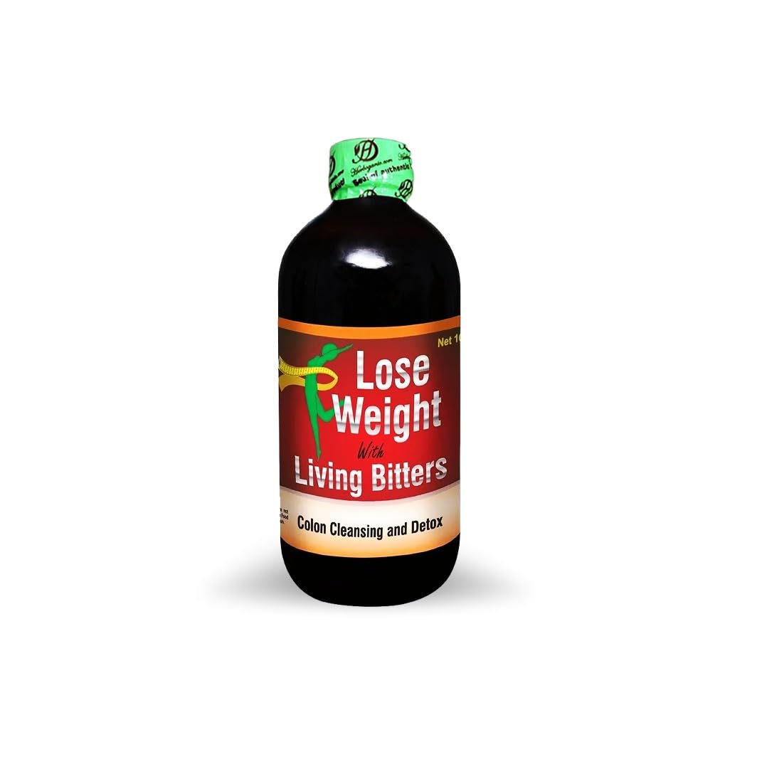 HERBOGANIC Natural Detox Cleanser with Living Bitters | 8 oz