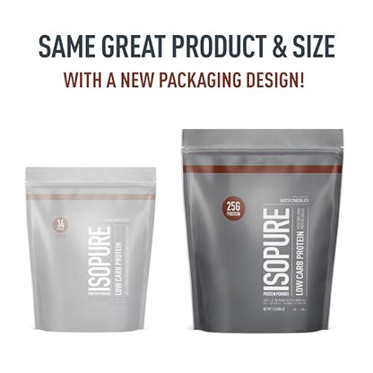 Isopure Dutch Chocolate Whey Isolate Protein Powder with Vitamin C & Zinc for Immune IsopureBuy Supplements Australia