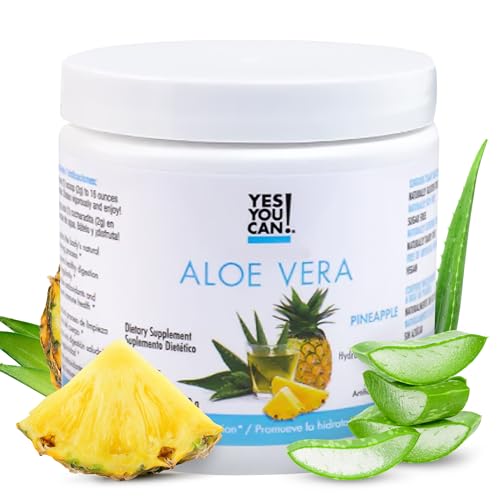 Yes You Can! Organic Aloe Vera Drink Mix - Super Greens Powder - Energy Drink Powder Yes You Can!