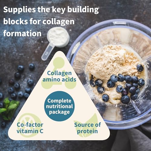 Vegan Collagen Powder, Natural Vanilla Flavour, Plant-Based Peptide Protein Supplement Igennus Healthcare NutritionBuy Supplements Australia