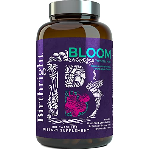 Birthright Complete Prenatal Supplement for Fetal Development… Folate, Choline + DHA Birthright
