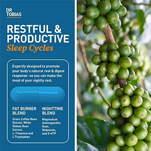 Dr. Tobias Fat Burner Nightly, Night Time Metabolic Support with White Kidney Bean Extract Dr. TobiasBuy Supplements Australia