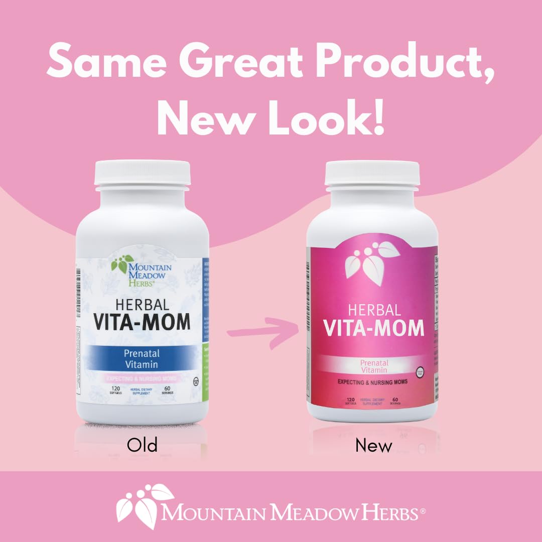 Mountain Meadow Herbs Vita-MOM - Herbal Prenatal Vitamins for Women Mountain Meadow Herbs