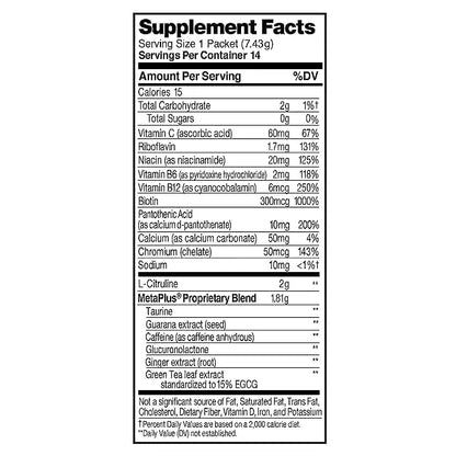 Celsius Heat On-The-Go Performance Energy Powder Stick Variety Packets Heath Secret