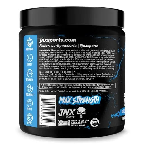 JNX SPORTS The Shadow! 350mg of Caffeine Hard Core Preworkout -Electric Energy JNX SPORTS
