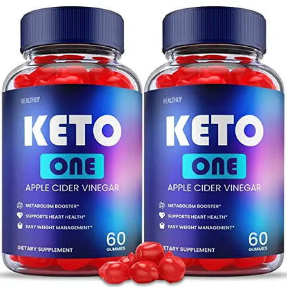 (2 Pack) Keto One Gummies Advanced - Official Formula, Vegan - Keto One Gummies Healthly
