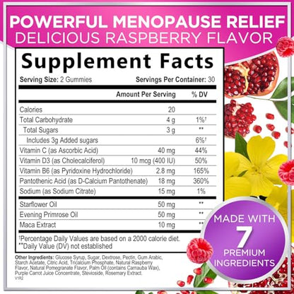 Menopause Relief Gummies - Multi Benefit Menopause Supplements for Women Hello Lovely!