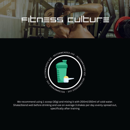 Fitness Culture Protein Plus, Whey Protein Powder with Added Glutamine, Immune and Digestive System Support Generic