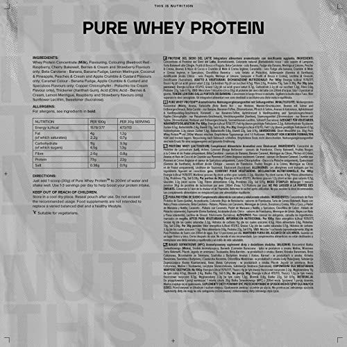 Bulk Pure Whey Protein Powder Shake, Pistachio Ice Cream, 1 kg BulkBuy Supplements Australia