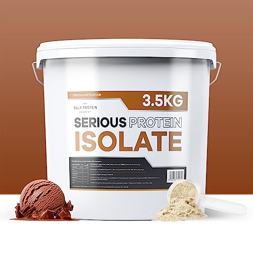 The Bulk Protein Company, Serious Protein Isolate – 3.5kg – Whey Protein Iso The Bulk Protein Company