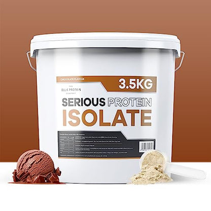 The Bulk Protein Company, Serious Protein Isolate – 3.5kg – Whey Protein Iso The Bulk Protein Company