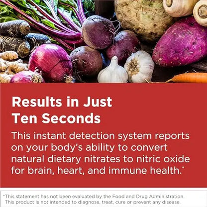 Designs for Health Nitric Oxide Test Strips Saliva Test - Results in Just 10 Seconds Designs for Health