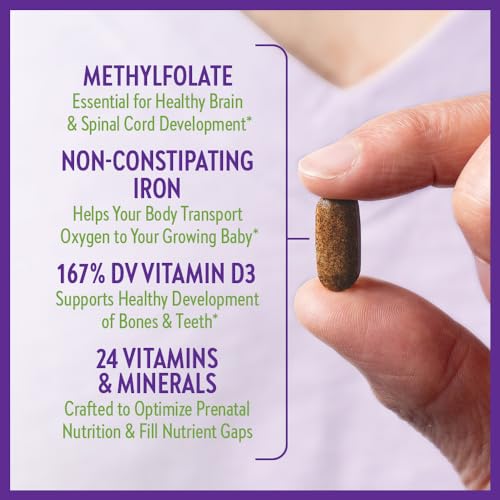 New Chapter Advanced Perfect Prenatal Vitamins, 48ct, Made with Organic New Chapter