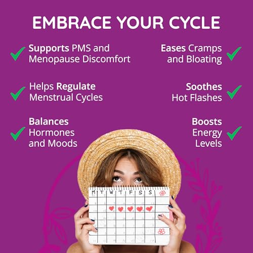 Happy Healthy Hippie Hormone Balance for Women - PMS Support Supplement & Menopause Happy Healthy Hippie