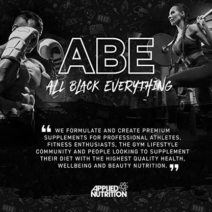 ABE All Black Everything Pre Workout Energy, Increase Physical Performance with Citrulline Applied Nutrition