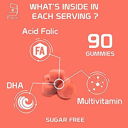 Health Dose Prenatal & Postnatal Vitamins for Pregnant and Lactating Women, DHA & Folic Acid Health Dose