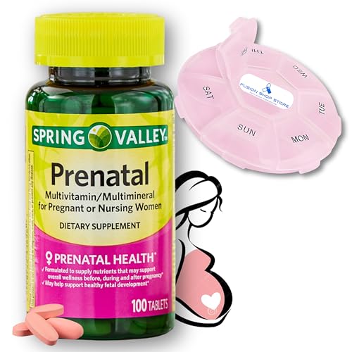 Spring Valley Prenatal Vitamins-Multivitamin Multimineral for Pregnant and Nursing Women FUSION SHOP STORE Smart choices, meaningful life!