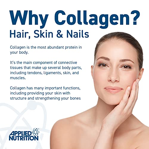 Applied Nutrition Marine Hydrolysed Collagen Powder from Wild Salmon - Protein for Health, Skin, Hair, Nails, Bones, Muscle & Joints Applied NutritionBuy Supplements Australia
