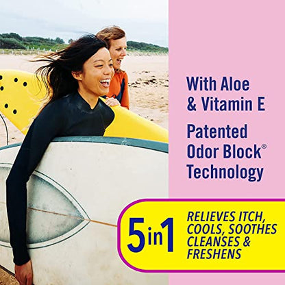 Vagisil Anti-Itch Medicated Wipes, Maximum Strength 12 ea (Pack of 6) VagisilBuy Supplements Australia