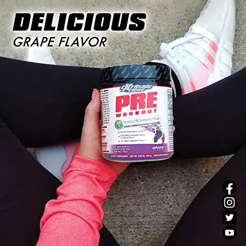 Bluebonnet Nutrition Extreme Edge Pre workout, Muscle Recharging Formula, Increases Bluebonnet