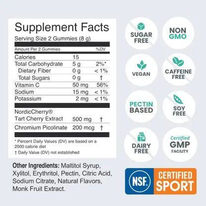 humanN SuperBeets Sport & Tart Cherry Gummies humanN