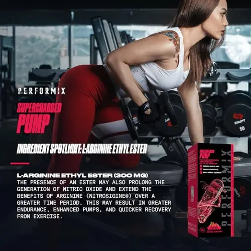 PERFORMIX Supercharged Pump - Nitrosigine and Betaine Pre Workout Supplement PERFORMIX