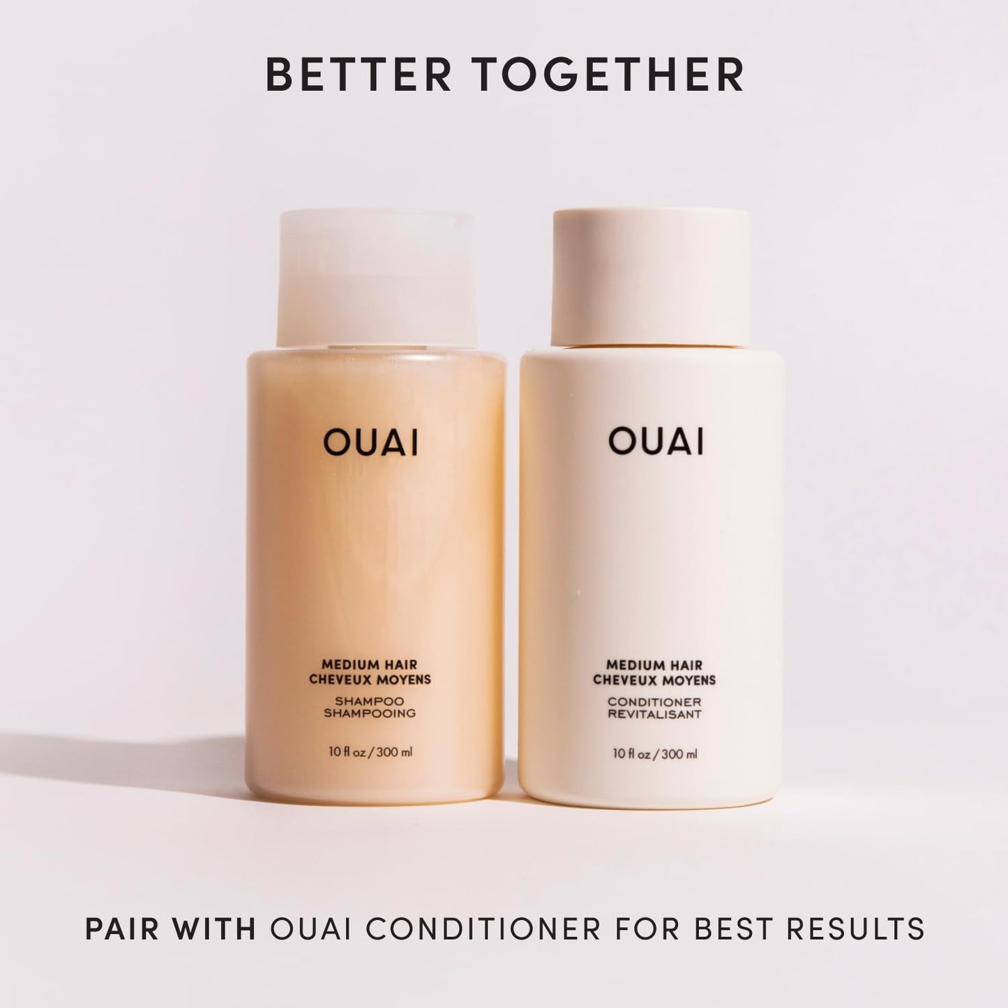 OUAI Medium Shampoo Refill - Hydrating Shampoo with Coconut Oil, Babassu, Kumquat Extract and Keratin - Strengthens, Nourishes and Adds Shine - Paraben, Phthalate and Sulfate Free Hair Care (32 Fl Oz) OUAIBuy Supplements Australia